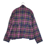 45R/45rpm 24AW インドネルのカシュクール 定価49500円 チェック ブラウス シャツ ピンク 多色 レディース フォーティーファイブアールピーエム【中古】6-0312M◎