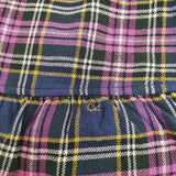 45R/45rpm 24AW インドネルのカシュクール 定価49500円 チェック ブラウス シャツ ピンク 多色 レディース フォーティーファイブアールピーエム【中古】6-0312M◎