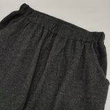 evam eva E173K102 ニットパンツ カシミヤ100％ サイズ1 日本製 パンツ チャコールグレー レディース エヴァムエヴァ【中古】6-0820T∞
