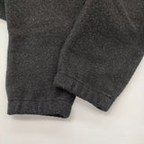 evam eva press wool pants サイズ1 定価35200円 E253K093 ウールイージー パンツ 25AW ブラック レディース エヴァムエヴァ【中古】6-0227T♪