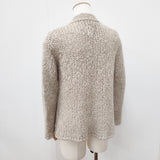 mina perhonen diana モヘヤ カシミヤ混 QA8392 サイズ38 カーディガン ベージュ レディース ミナペルホネン【中古】6-0709T◎
