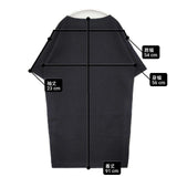 DRESSTERIOR ストレッチ コットンナイロン ワイドコクーンワンピース 半袖 ワンピース ブラック レディース ドレステリア【中古】6-0611S∞