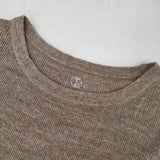 45R/45rpm ハーフゲージTシャツ 定価9350円 ニットソー セーター ニット ベージュ レディース フォーティーファイブアールピーエム【中古】6-0624M∞