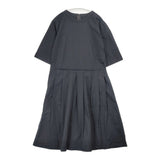MARGARET HOWELL 578-5157001 SOFT COMPACT COTTON 定価63000円 日本製 サイズ1 ワンピース 25SS ブラック レディース マーガレットハウエル【中古】6-0511M△