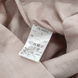 MARGARET HOWELL COTTON HAIRLINE STRIPE SHIRT 定価36300円 578-5253210 長袖シャツ 25AW ピンク レディース マーガレットハウエル【中古】6-0518M∞
