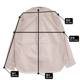 MARGARET HOWELL COTTON HAIRLINE STRIPE SHIRT 定価36300円 578-5253210 長袖シャツ 25AW ピンク レディース マーガレットハウエル【中古】6-0518M∞