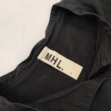 MHL. DENSE COTTON 595-1258500 ベルト付き ワンピース ネイビー レディース エムエイチエル【中古】6-0622M∞