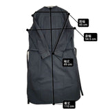 MHL. DENSE COTTON 595-1258500 ベルト付き ワンピース ネイビー レディース エムエイチエル【中古】6-0622M∞
