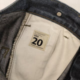 MARGARET HOWELL/EDWIN ORGANIC COTTON DENIM 20周年 578-3242007 W28L29 デニムパンツ ネイビー レディース マーガレットハウエル/エドウィン【中古】6-0624G∞