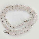MARGARET HOWELL ローズクォーツ 定価25300円 ROSE QUARTZ Necklace ストーン ネックレス 薄ピンク レディース マーガレットハウエル【中古】6-0530G∞