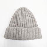 EVERYDAY I LIKE/Deuxieme Classe Deuxieme Classe 定価14000円 カシミヤ100％ 帽子 ニットキャップ ベージュ レディース エヴリディアイライク【中古】6-0921T◎