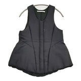 TENNE HANDCRAFTED MODERN 新品 PADDED VEST 定価59000円 中綿 ベスト 24AW ブラック レディース テンハンドクラフテッドモダン【中古】6-0227T♪