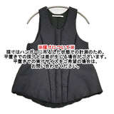 TENNE HANDCRAFTED MODERN 新品 PADDED VEST 定価59000円 中綿 ベスト 24AW ブラック レディース テンハンドクラフテッドモダン【中古】6-0227T♪