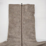 ALWEL 新品 フリースクロップトジャケット 定価28600円 FLEECE-9 ブルゾン 24AW モカ ベージュ レディース オルウェル【中古】6-0904T♪#