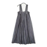 MARECHAL TERRE 新品 Salopette skirt サロペットスカート サイズ1 定価23100円 ZMT242OP113 ワンピース 24SS グレー レディース マルシャルテル【中古】6-0307M♪
