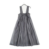 MARECHAL TERRE 新品 Salopette skirt サロペットスカート サイズ1 定価23100円 ZMT242OP113 ワンピース 24SS グレー レディース マルシャルテル【中古】6-0307M♪