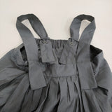 MARECHAL TERRE 新品 Salopette skirt サロペットスカート サイズ1 定価23100円 ZMT242OP113 ワンピース 24SS グレー レディース マルシャルテル【中古】6-0307M♪