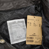 BEARDSLEY 15 quinze レザーダウンジャケット 定価132000円 ジャケット 25AW ブラック レディース ビアズリー【中古】6-0227T♪