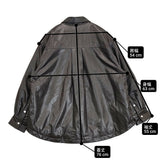 BEARDSLEY 15 quinze レザーダウンジャケット 定価132000円 ジャケット 25AW ブラック レディース ビアズリー【中古】6-0227T♪