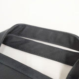 marimekko ミニペルスカッシ キャンバス トートバッグ ブラック レディース マリメッコ【中古】6-0521G∞