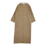 conte コンテ グラスワンピース 定価39600円 スリット ワンピース 25SS ブラウン レディース【中古】6-0304M♪