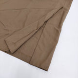 conte コンテ グラスワンピース 定価39600円 スリット ワンピース 25SS ブラウン レディース【中古】6-0304M♪