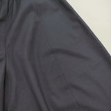 Curensology ウールトロドロストパンツ クロップド サルエル イージー ワイド パンツ ネイビー レディース カレンソロジー【中古】6-0401M♪