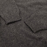かぐれ ヤクウールVネックニット 定価19800円 GAA7-22S003 セーター ニット 25AW チャコールグレー レディース かぐれ【中古】6-0227T♪