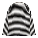 JOURNAL STANDARD クラシックボーダーロングTシャツ 定価8250円 長袖Ｔシャツ カットソー ロンＴ ホワイト ブラック レディース ジャーナルスタンダード【中古】6-0624M∞