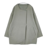 SLOBE IENA HAMILTONダブルフェイスウールショートコクーンコート 定価24200円 コート グリーン系 レディース スローブイエナ【中古】6-0817T∞
