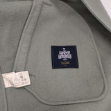 SLOBE IENA HAMILTONダブルフェイスウールショートコクーンコート 定価24200円 コート グリーン系 レディース スローブイエナ【中古】6-0817T∞