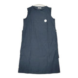 miiThaaii 未使用 インド製 コットン fog linen work購入 ノースリーブ ワンピース ネイビー レディース ミーターイー【中古】6-0506S◎