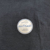 miiThaaii 未使用 インド製 コットン fog linen work購入 ノースリーブ ワンピース ネイビー レディース ミーターイー【中古】6-0506S◎