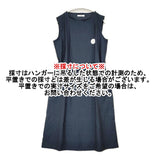miiThaaii 未使用 インド製 コットン fog linen work購入 ノースリーブ ワンピース ネイビー レディース ミーターイー【中古】6-0506S◎