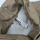 MHL. 578-112271 コットン ポリウレタンコーティング モッズコート ベージュ レディース エムエイチエル【中古】6-0624M∞