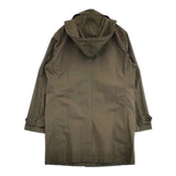 MHL. 595-5210502 PROOFED FINE CLOTH COAT ステンカラーコート カーキ レディース エムエイチエル【中古】6-0617M∞