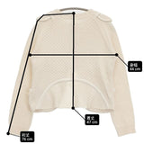 Bureau des Fantasisters コットン SS4100142 ジャケット オフホワイト レディース ビュローデファンテジスト【中古】6-0624M∞