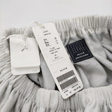 mina perhonen tambourine ws5080 コットン リネン 刺繍 サイズ40 定価52800円 ギャザー ロングスカート ライトグレー レディース ミナペルホネン【中古】6-0227M♪