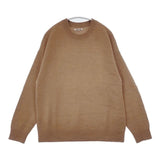 AURALEE BABY CAMEL KNIT P/O 定価35200円 A8AP01BR サイズ3 キャメル セーター ニット ブラウン メンズ オーラリー【中古】6-0817T∞