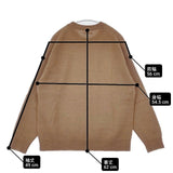 AURALEE BABY CAMEL KNIT P/O 定価35200円 A8AP01BR サイズ3 キャメル セーター ニット ブラウン メンズ オーラリー【中古】6-0817T∞