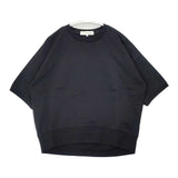 Mackintosh LCS-008 S/S Drop skoulder sweat top コットン 半袖Ｔシャツ カットソー ブラック レディース マッキントッシュ【中古】6-0611S∞