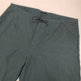 LENO H2102-PT008 ドローストリングパンツ コットン サイズ1 パンツ グリーン ユニセックス リノ【中古】6-0618G∞