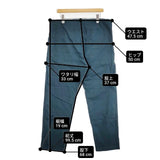 LENO H2102-PT008 ドローストリングパンツ コットン サイズ1 パンツ グリーン ユニセックス リノ【中古】6-0618G∞