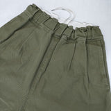 FIR MUM FR0602PF 定価24750円 コットン ウエストゴム XS 製品洗い パンツ カーキ レディース フィルマム【中古】6-0618G∞