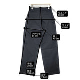 THE SHINZONE TOMBOY PANTS STRIPE 定価24200円 22SMSPA09 ストライプ スラックス パンツ ブラック レディース シンゾーン【中古】6-0817G∞