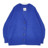 JOURNAL STANDARD relume ハミルトンウールVネックカーディガン定価12100円 カーディガン ブルー レディース ジャーナルスタンダードレリューム【中古】6-0817T∞