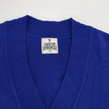JOURNAL STANDARD relume ハミルトンウールVネックカーディガン定価12100円 カーディガン ブルー レディース ジャーナルスタンダードレリューム【中古】6-0817T∞
