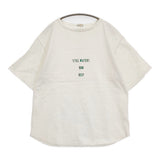 Purveyors×HALFTRACK PRODUCTS×MINILIFE STILL WATERS RUN DEEP サイズL 半袖Ｔシャツ カットソー オフホワイト メンズ【中古】6-0501S♪