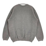 crepuscule Moss Stitch Cardigan コットン 鹿の子 1801-002W モスステッチ カーディガン グレー レディース クレプスキュール【中古】6-0414M♪