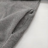 crepuscule Moss Stitch Cardigan コットン 鹿の子 1801-002W モスステッチ カーディガン グレー レディース クレプスキュール【中古】6-0414M♪